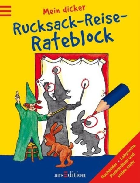 Mein dicker Rucksack-Reise-Rateblock Non-fiction