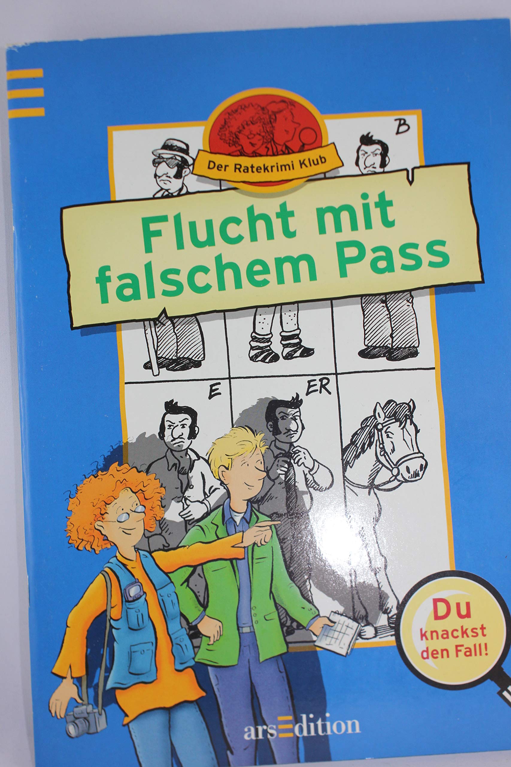Flucht mit falschem Pass (Der Ratekrimi Club) Non-fiction