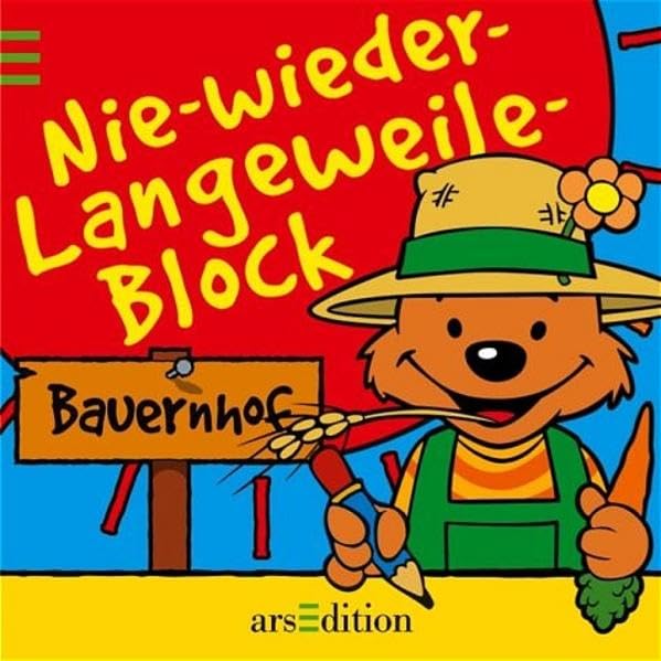 Nie-wieder-Langeweile-Block Bauernhof. book