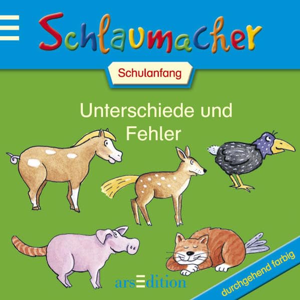 Unterschiede und Fehler (Schlaumacher Schulanfänger) Books