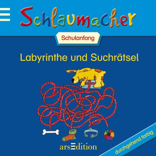 Labyrinthe und Suchrätsel (Schlaumacher Schulanfänger) Books