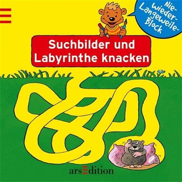 Suchbilder und Labyrinthe knacken (Nie-wieder-Langeweile-Block) Non-fiction