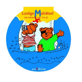 Lustige Malrätsel mit Zahlen von 1 bis 50 (Formgestanzte Malblöcke) Non-fiction