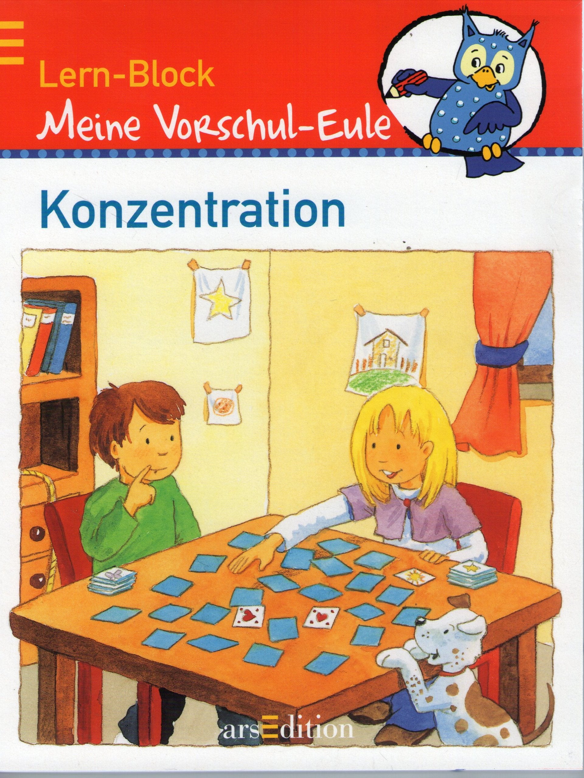 Product Image: Meine Vorschul-Eule Konzentration: Lern-Block
