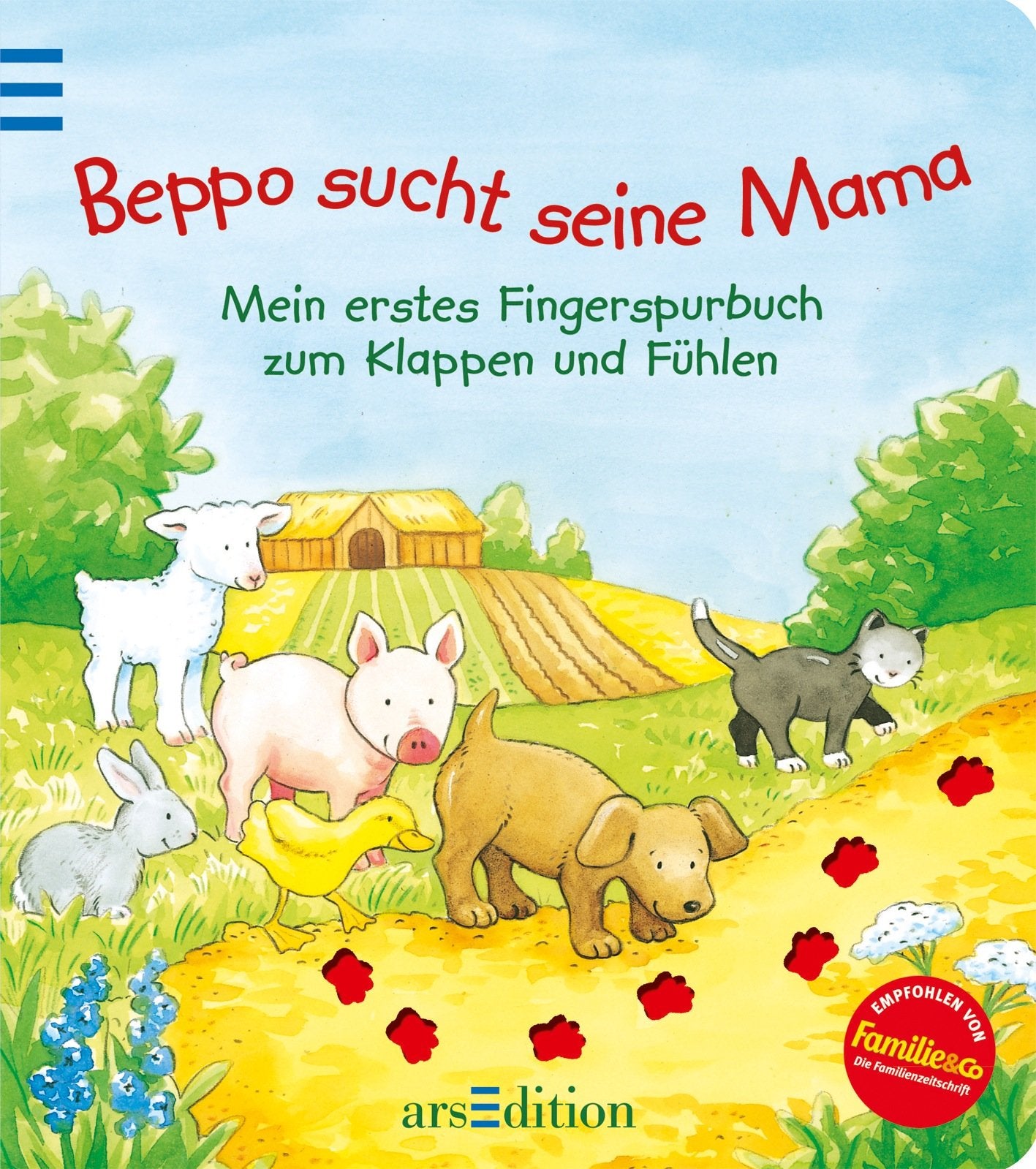 Beppo sucht seine Mama: Mein erstes Fingerspurbuch zum Klappen und Fühlen Children's books