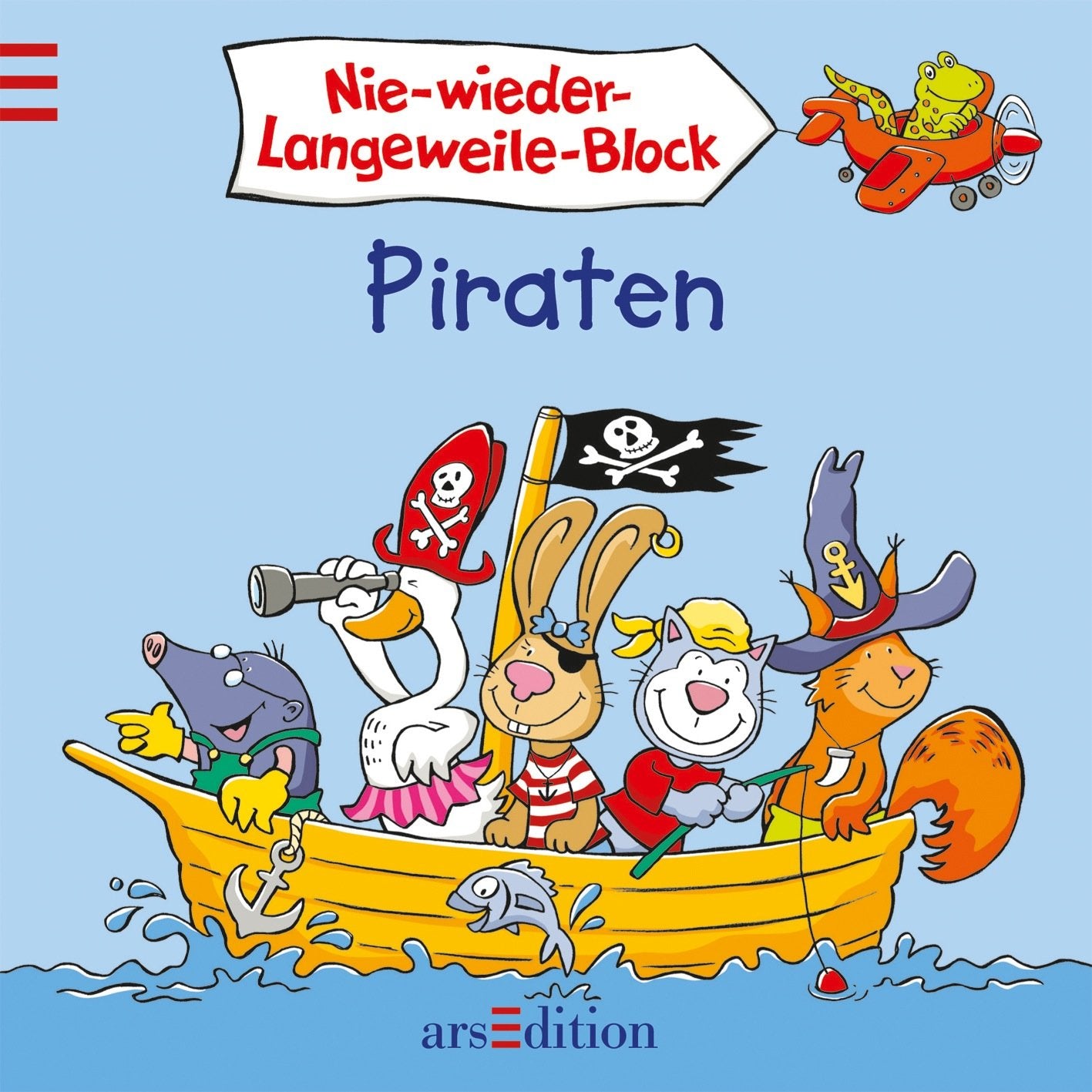 Nie-wieder-Langeweile-Block - Piraten Non-fiction