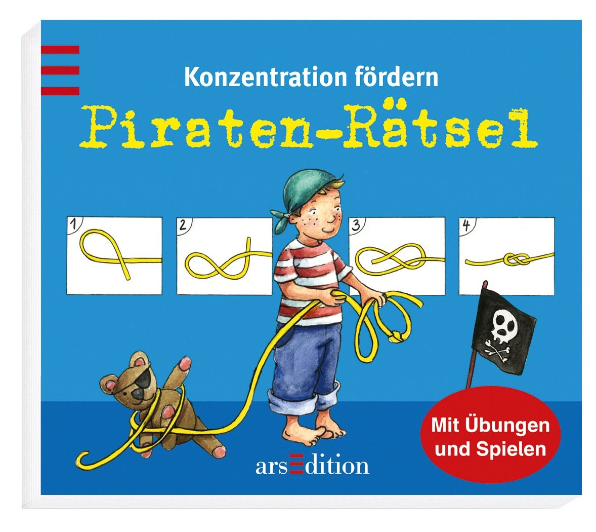 Konzentration fördern - Piraten-Rätsel: Mit Übungen und Spielen Non-fiction