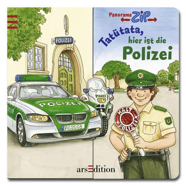 Tatütata, hier ist die Polizei: Panorama-Zip Children's books