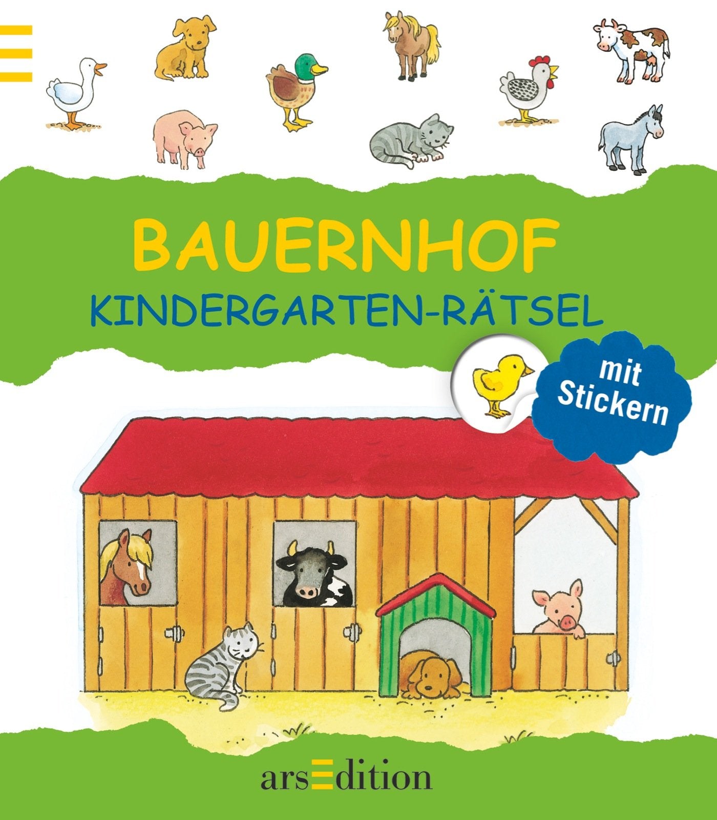 Kindergarten-Rätsel Bauernhof Tiptoi & Games