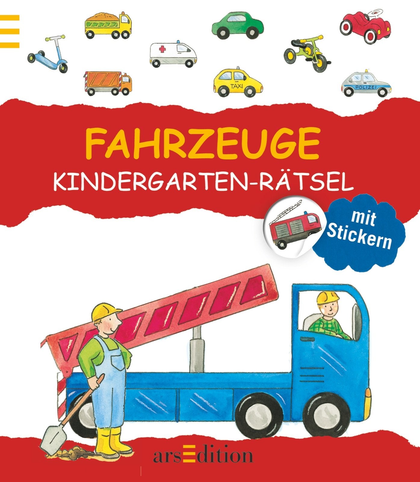 Kindergarten-Rätsel Fahrzeuge Tiptoi & Games