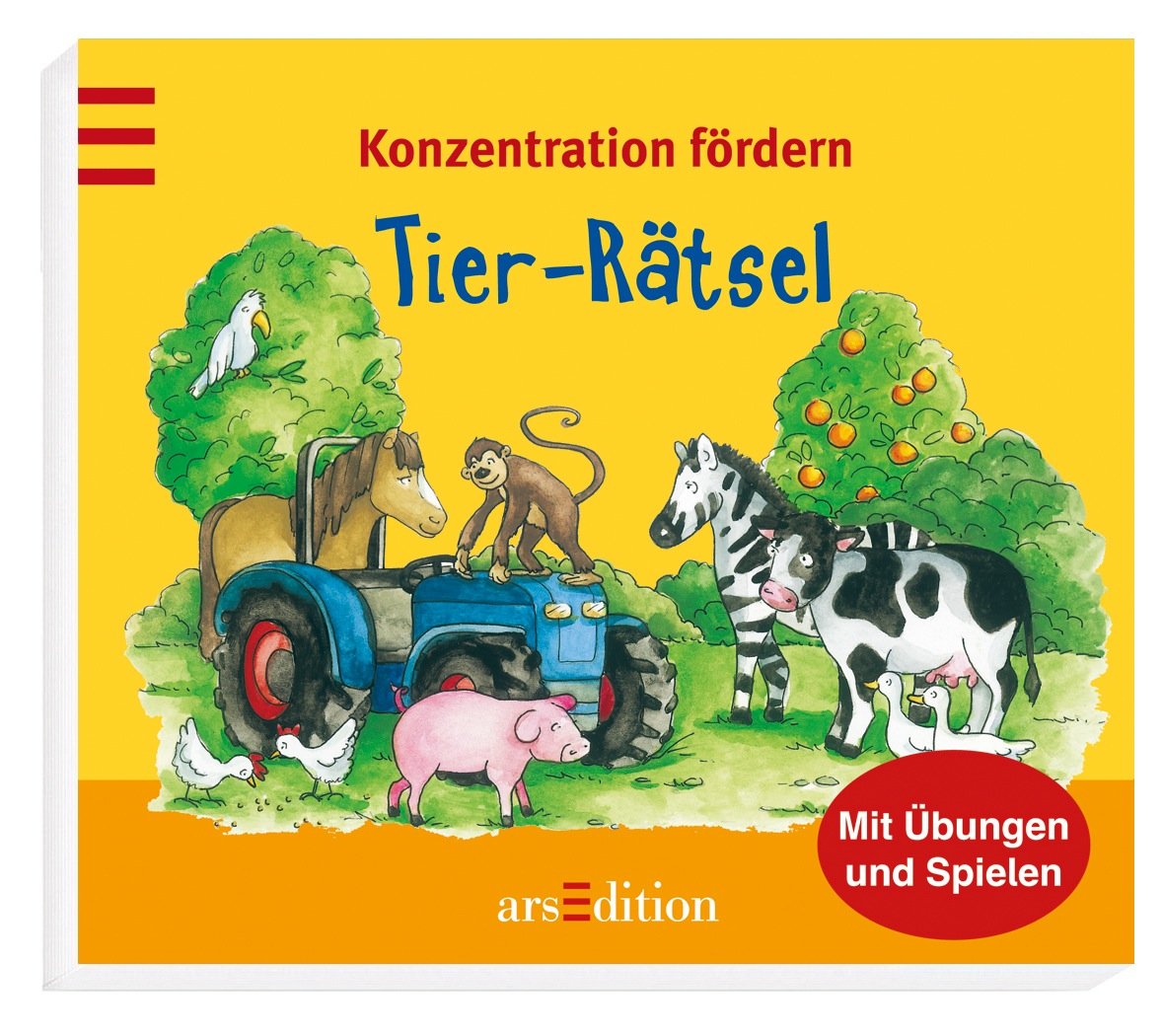 Konzentration fördern - Tier-Rätsel: Mit Übungen und Spielen Non-fiction