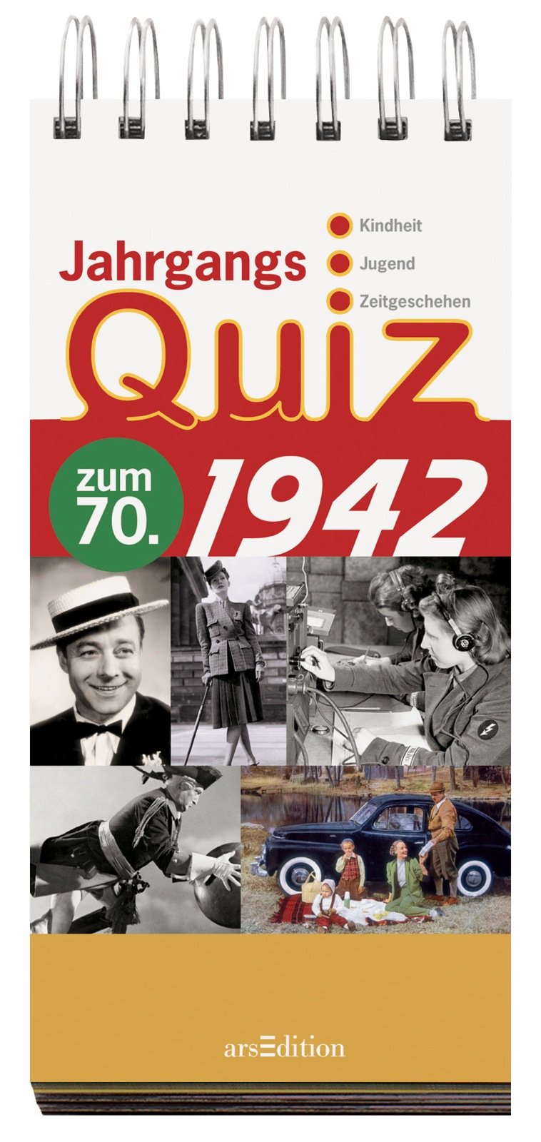 Jahrgangsquiz 1942: Kindheit, Jugend, Zeitgeschehen Lifestyle