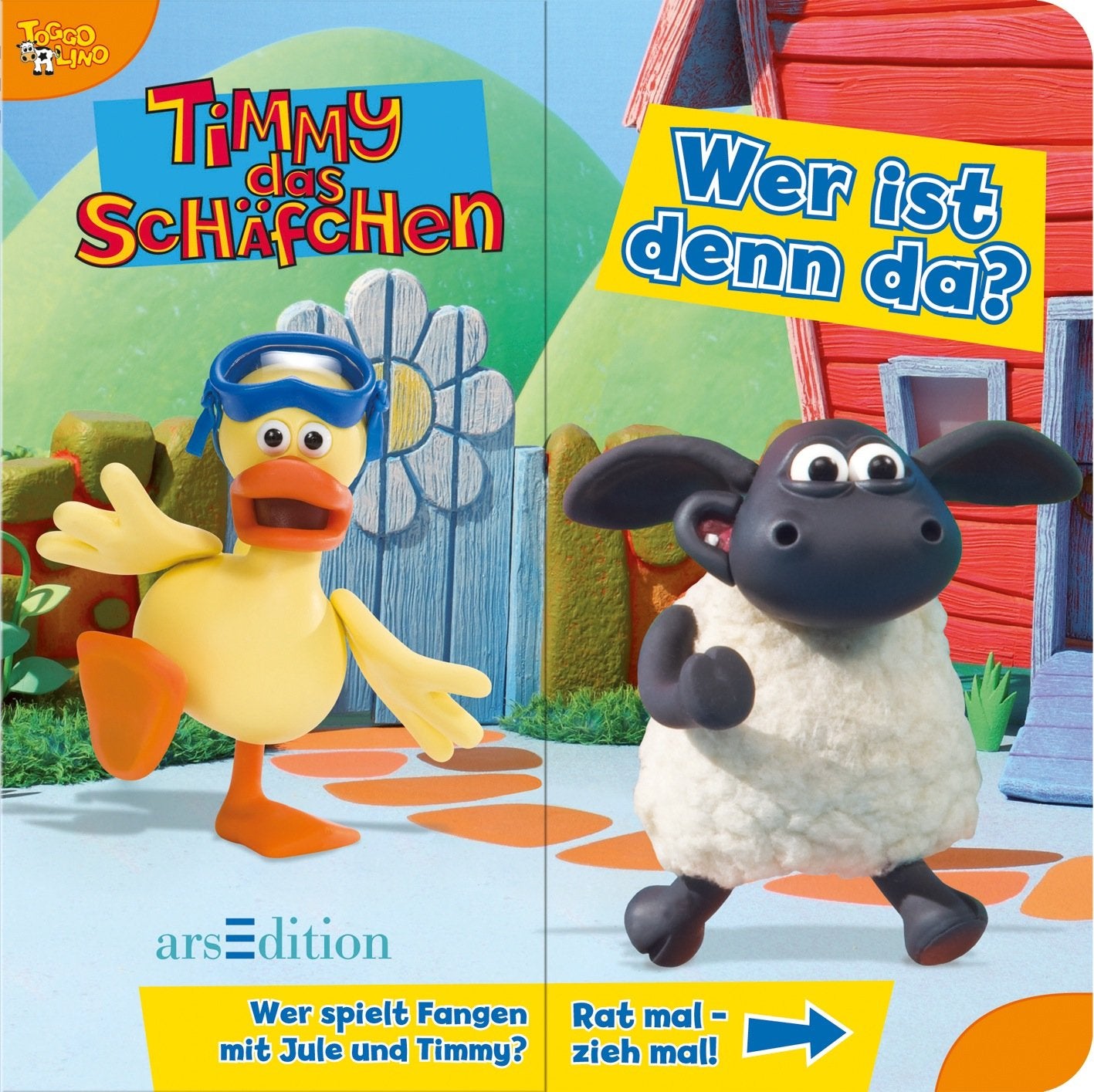 Timmy - Wer ist denn da?: Rat mal - zieh mal!: Wer spielt Fangen mit Jule und Timmy? Rat mal - zieh mal! Children's books