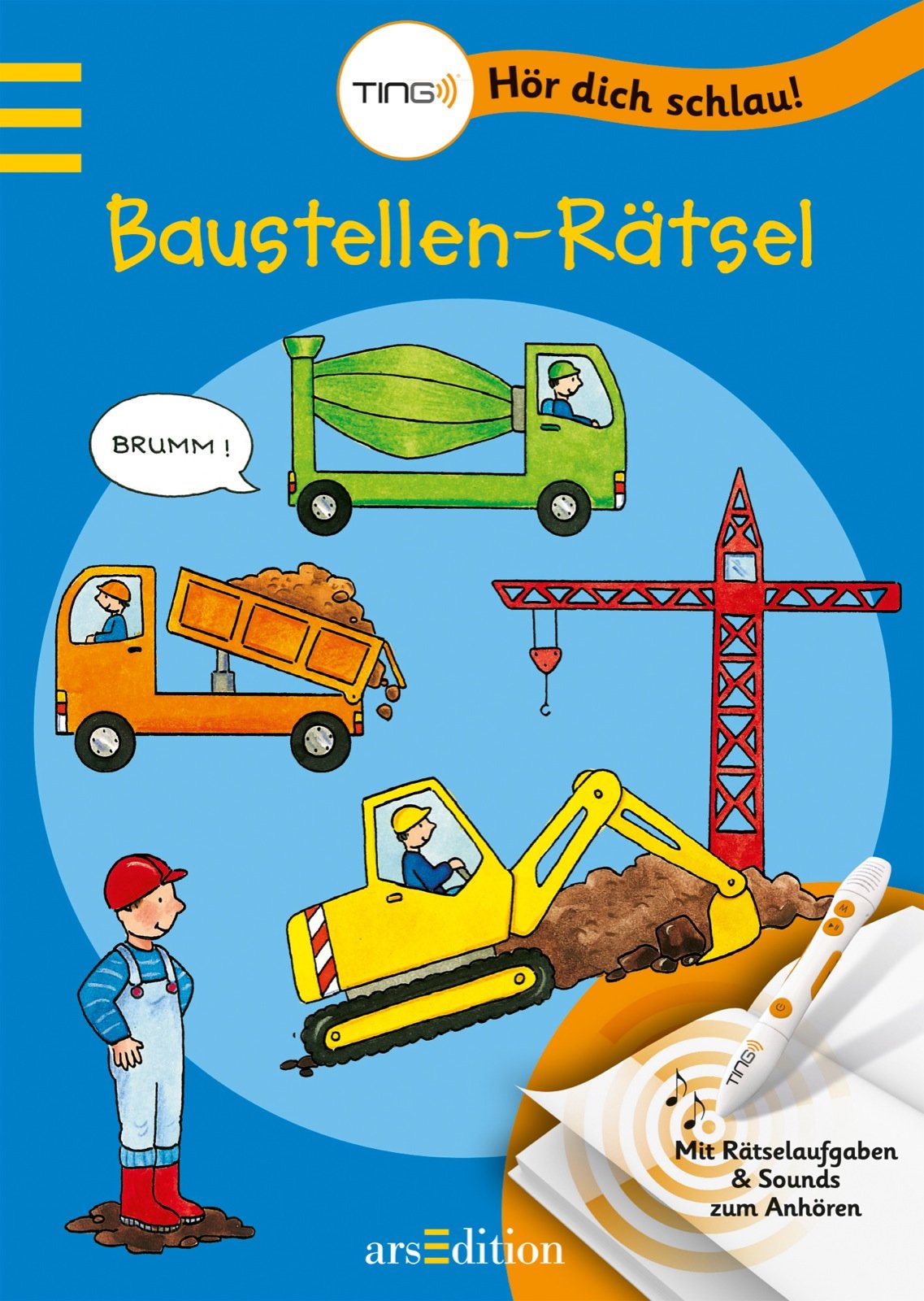 TING Baustellen-Rätsel: Mit Rätselaufgaben & Sounds zum Anhören Tiptoi & Games