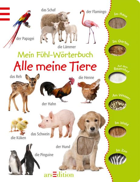 Mein Fühl-Wörterbuch - Alle meine Tiere Learning & Reference