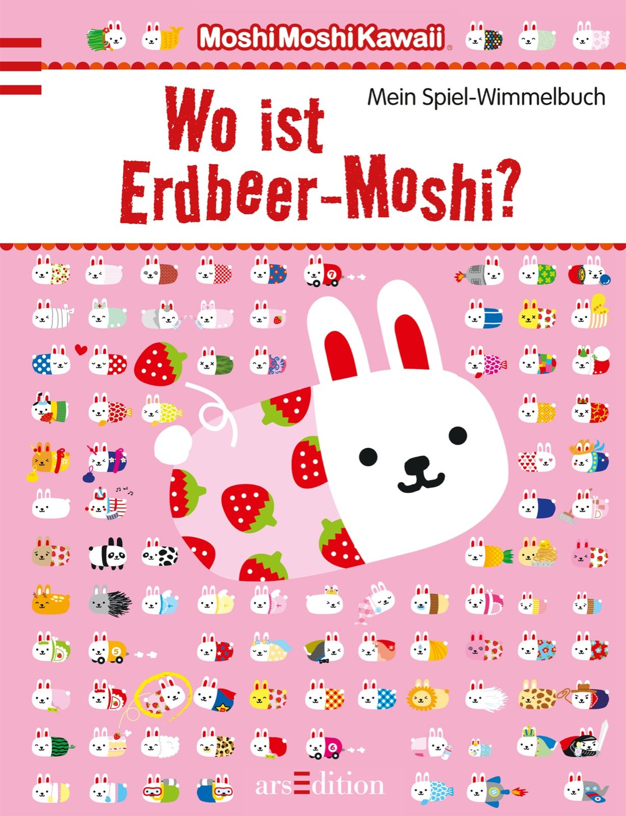 MoshiMoshi - Wo ist Erdbeer-Moshi?: Mein Spiel-Wimmelbuch Children's books