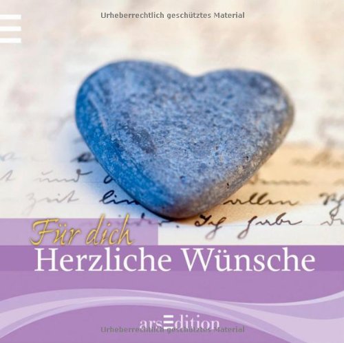 Für dich: Herzliche Wünsche: Minibuch (Für dich Minibuch) Lifestyle