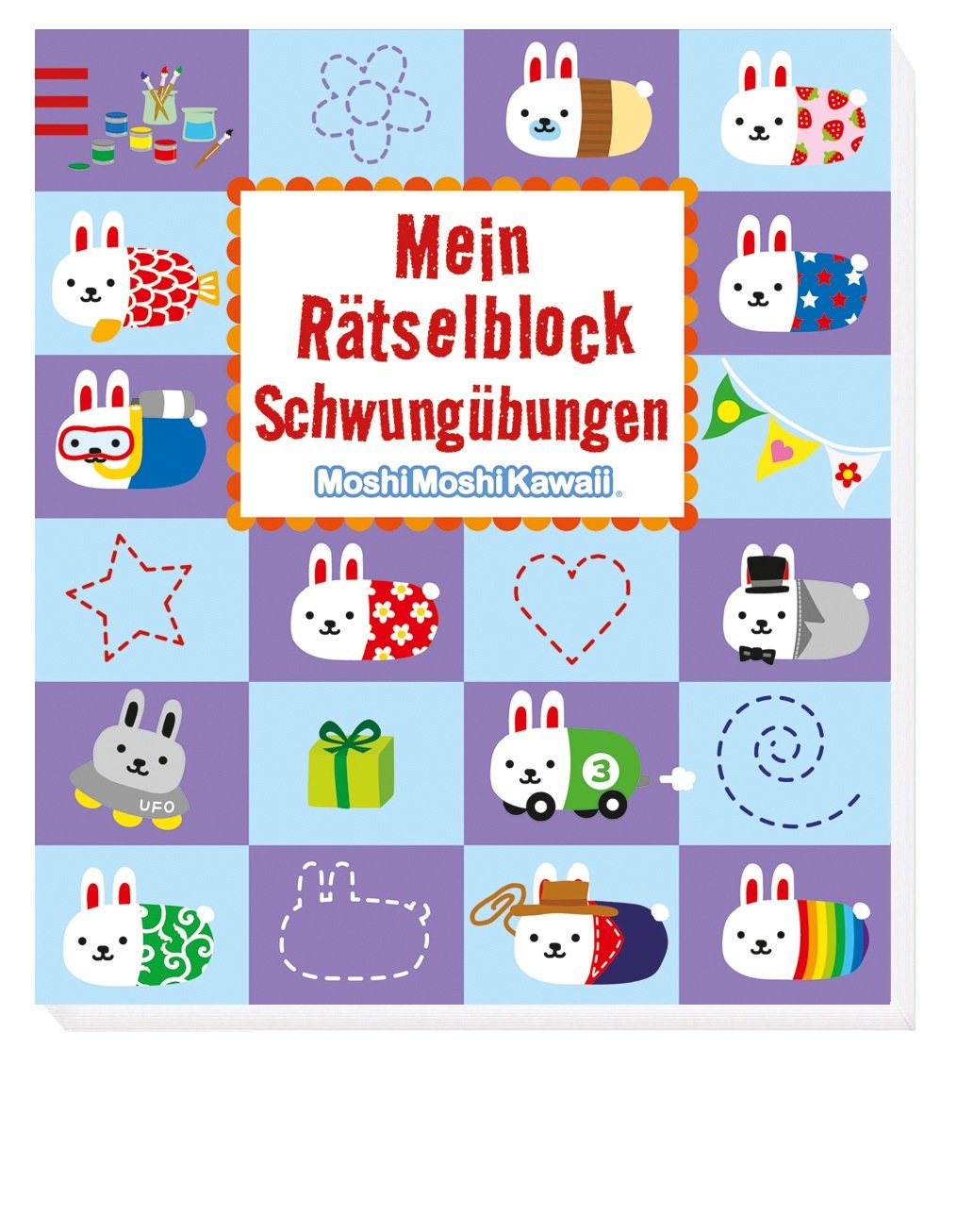 MoshiMoshi Mein Rätselblock Schwungübungen Non-fiction