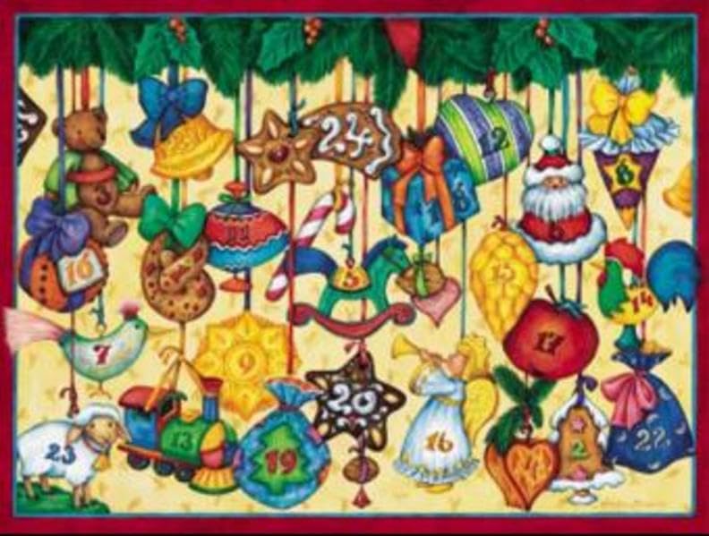 Adventskalender, Unterm Adventskranz Books