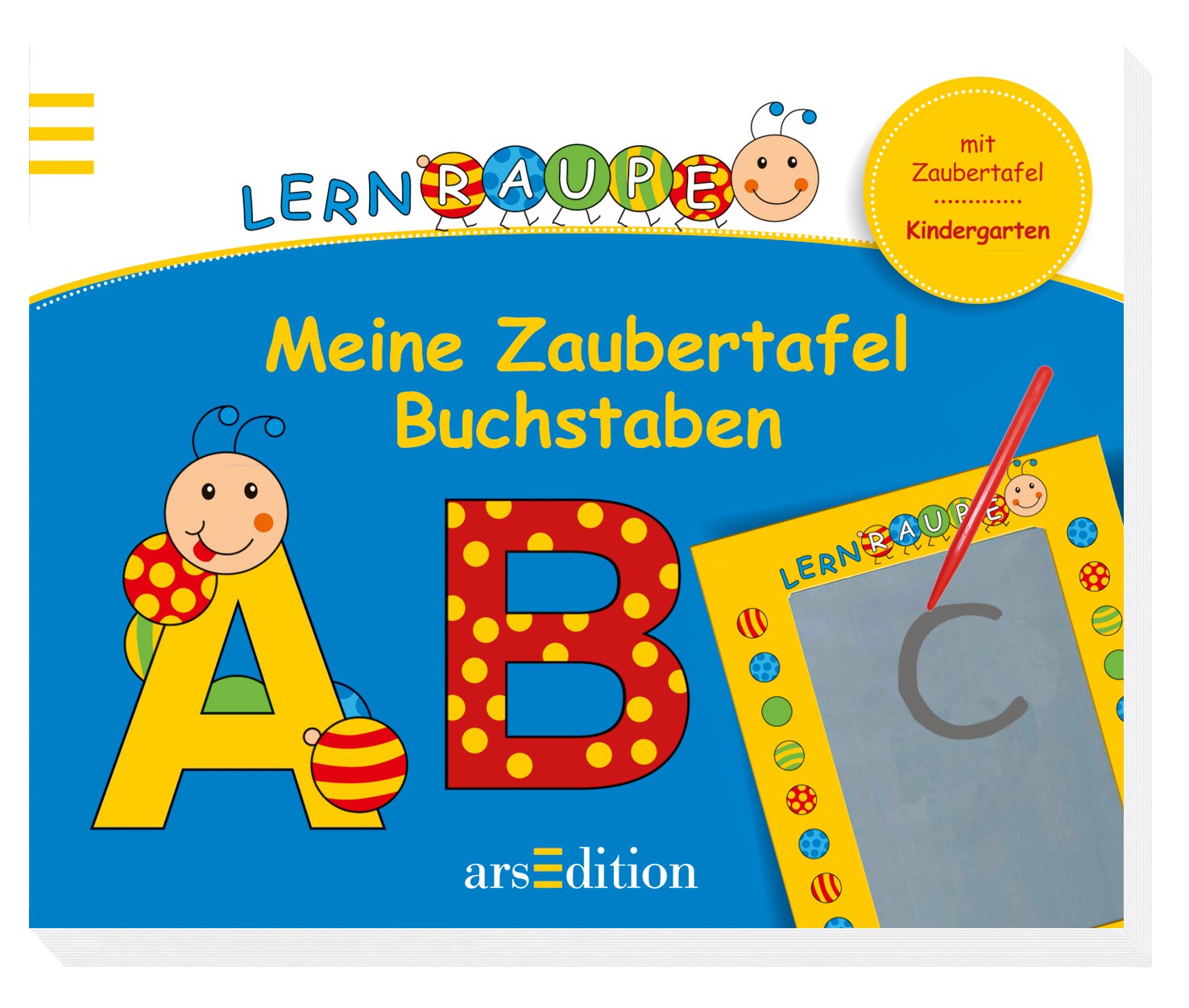 Lernraupe: Meine Zaubertafel Buchstaben Tiptoi & Games