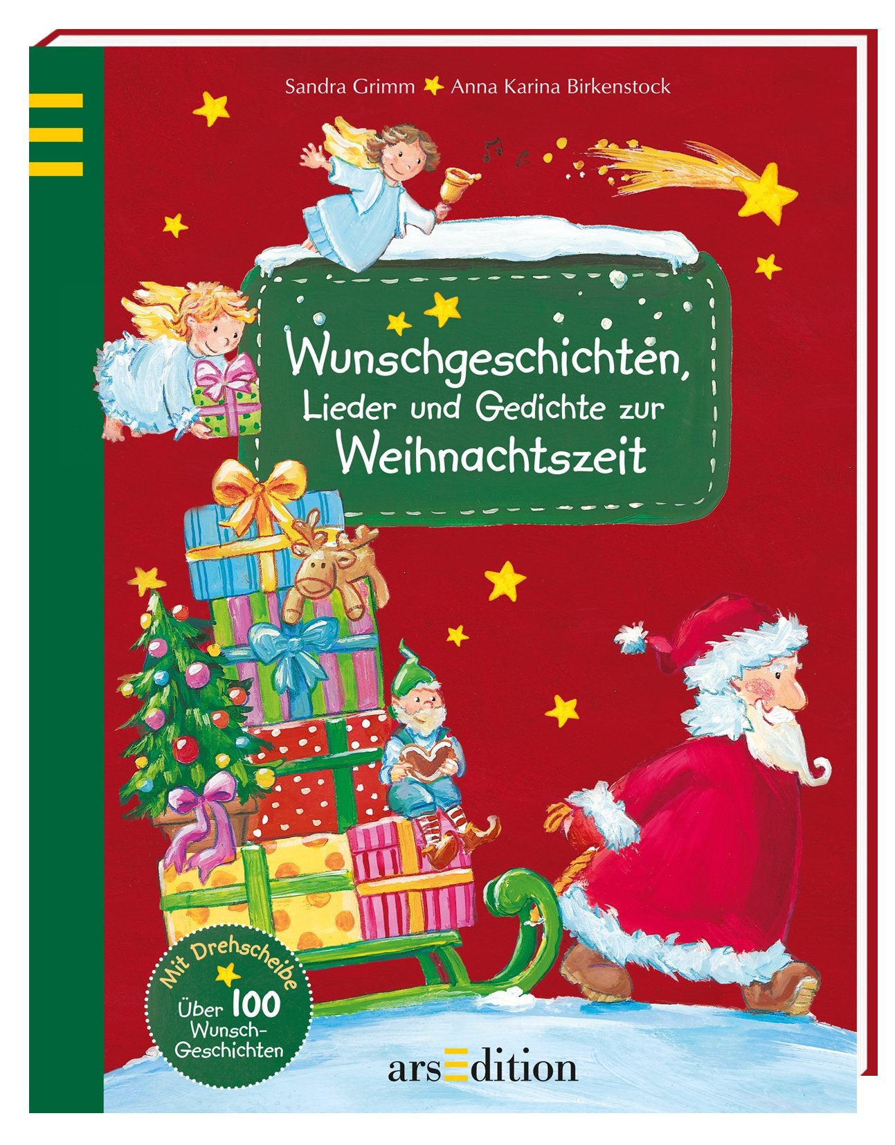 Wunschgeschichten, Lieder und Gedichte zur Weihnachtszeit: Über 100 Wunschgeschichten. Mit Drehscheibe Novels & Short Stories