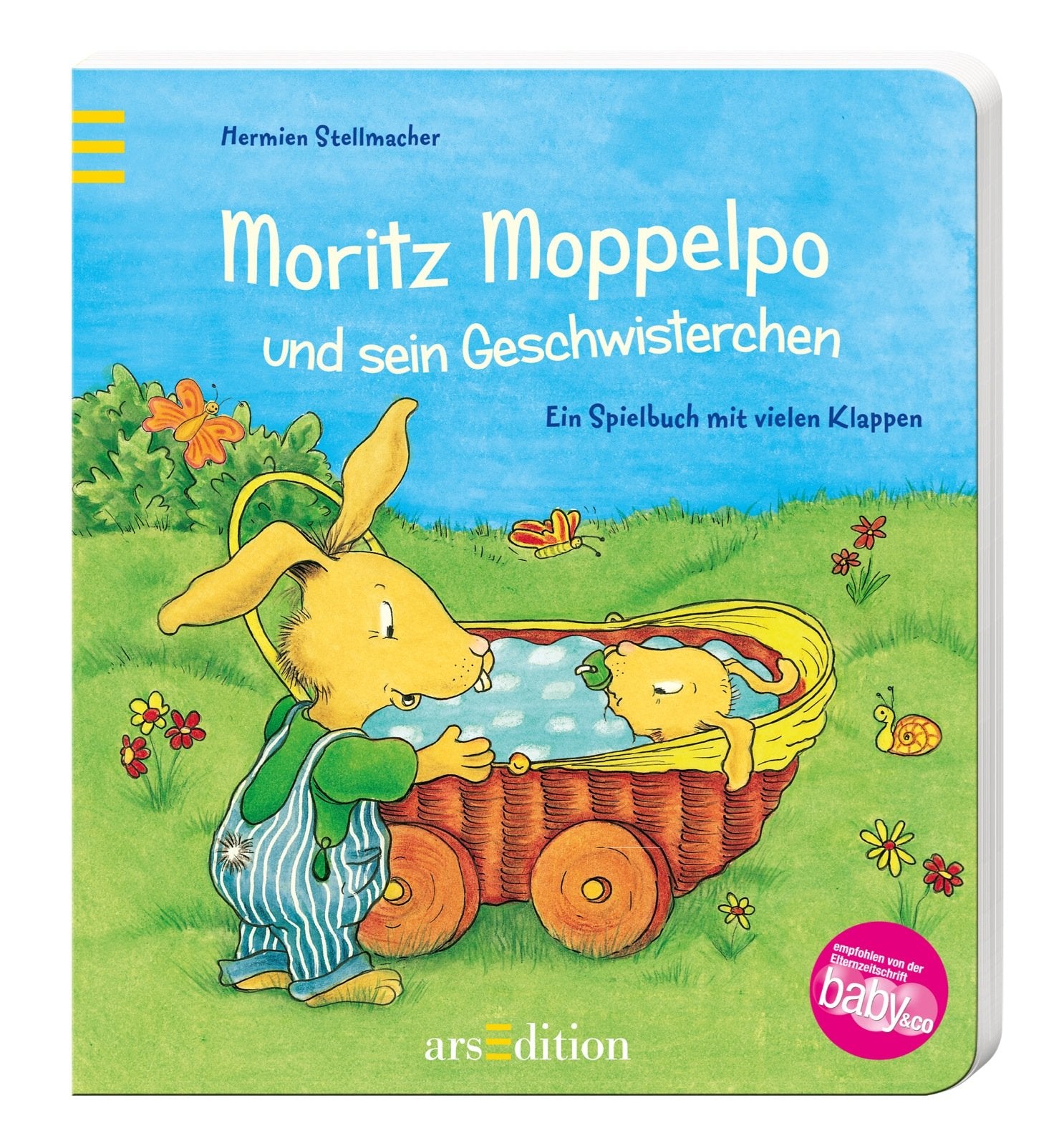 Moritz Moppelpo und sein Geschwisterchen: Ein Spielbuch mit vielen Klappen Non-fiction