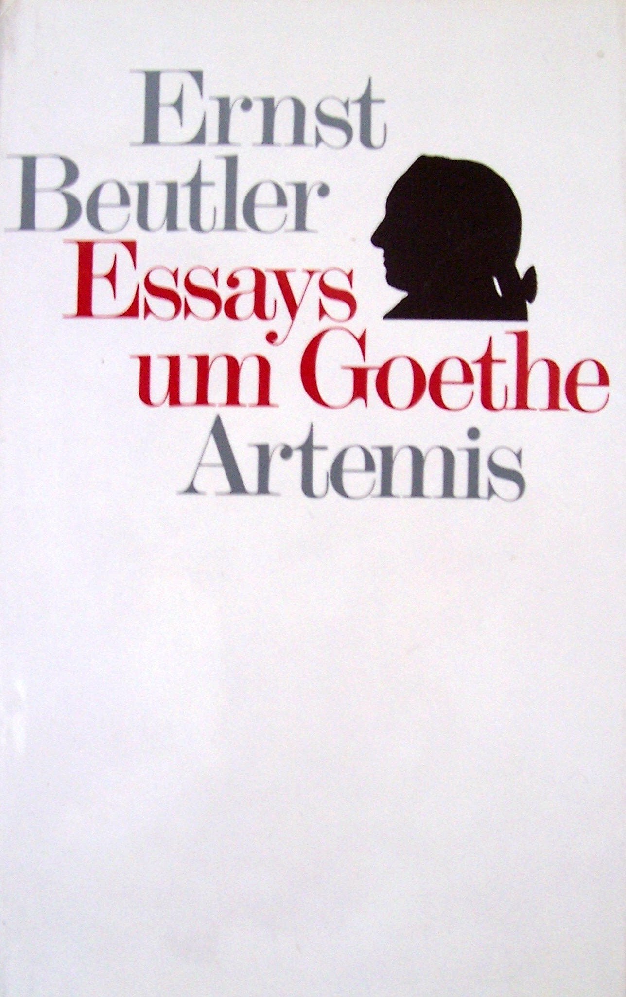 Essays um Goethe Professional & Reference Books