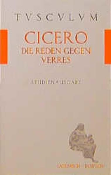 Die Reden gegen Verres: Studienausgabe, Lat. /Dt. (Tusculum Studienausgaben) Fiction
