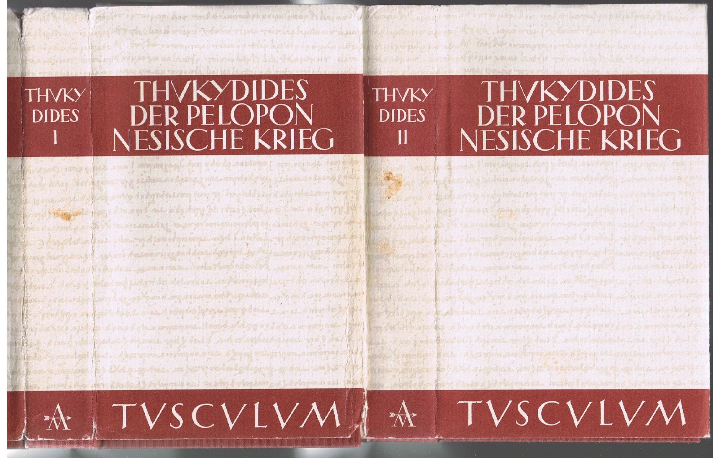Sammlung Tusculum: Geschichte des Peloponnesischen Krieges. Griechisch - Deutsch Politics & History