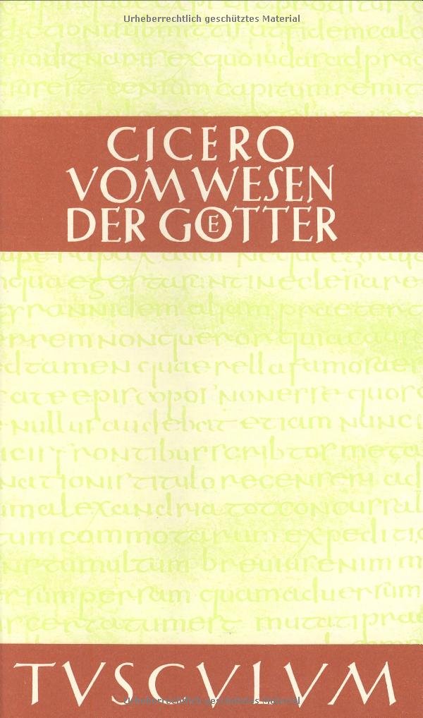 Vom Wesen der Götter (Sammlung Tusculum) Philosophy