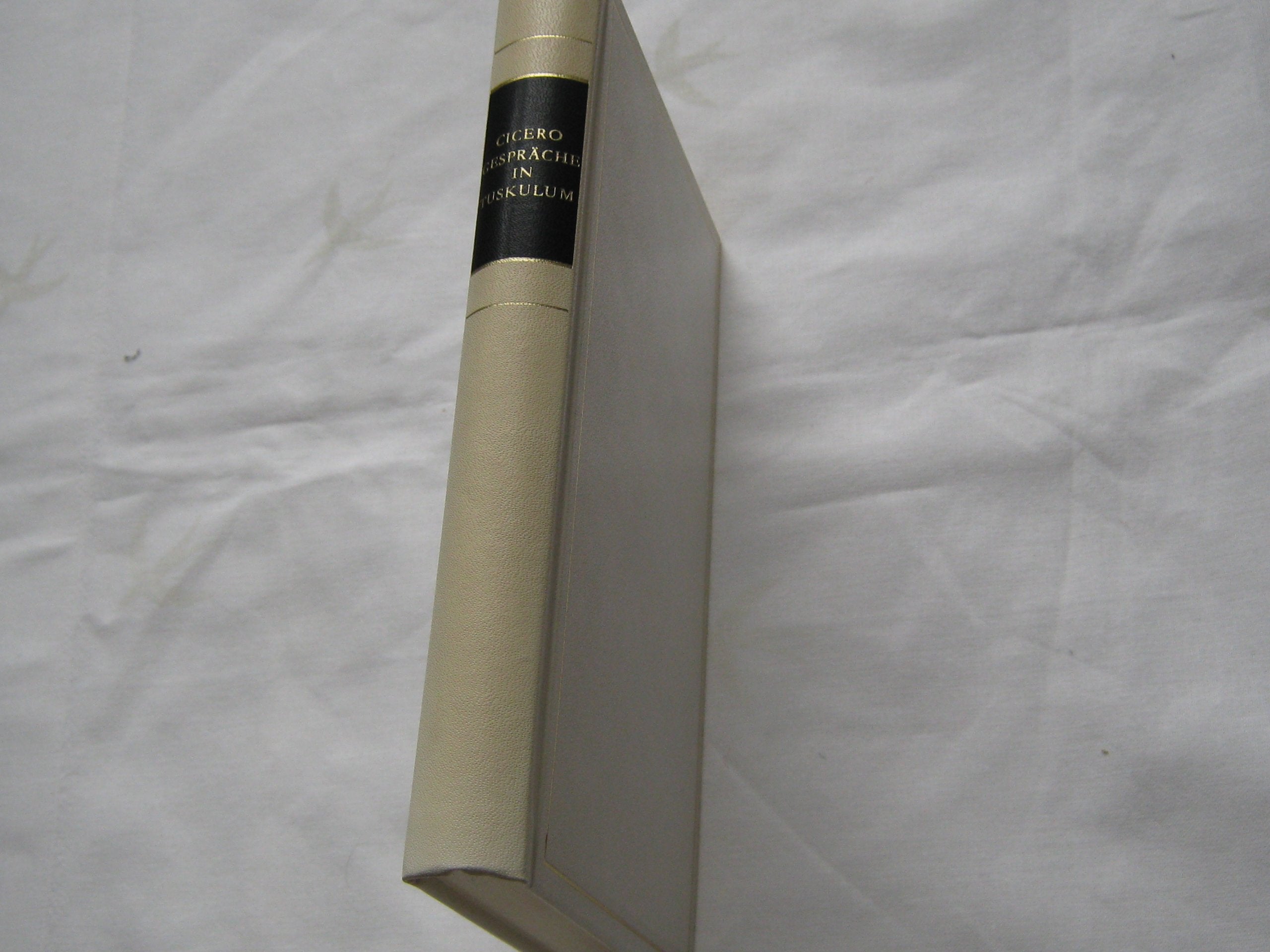 Gespräche in Tusculum (Bibliothek der Alten Welt) Study Guides