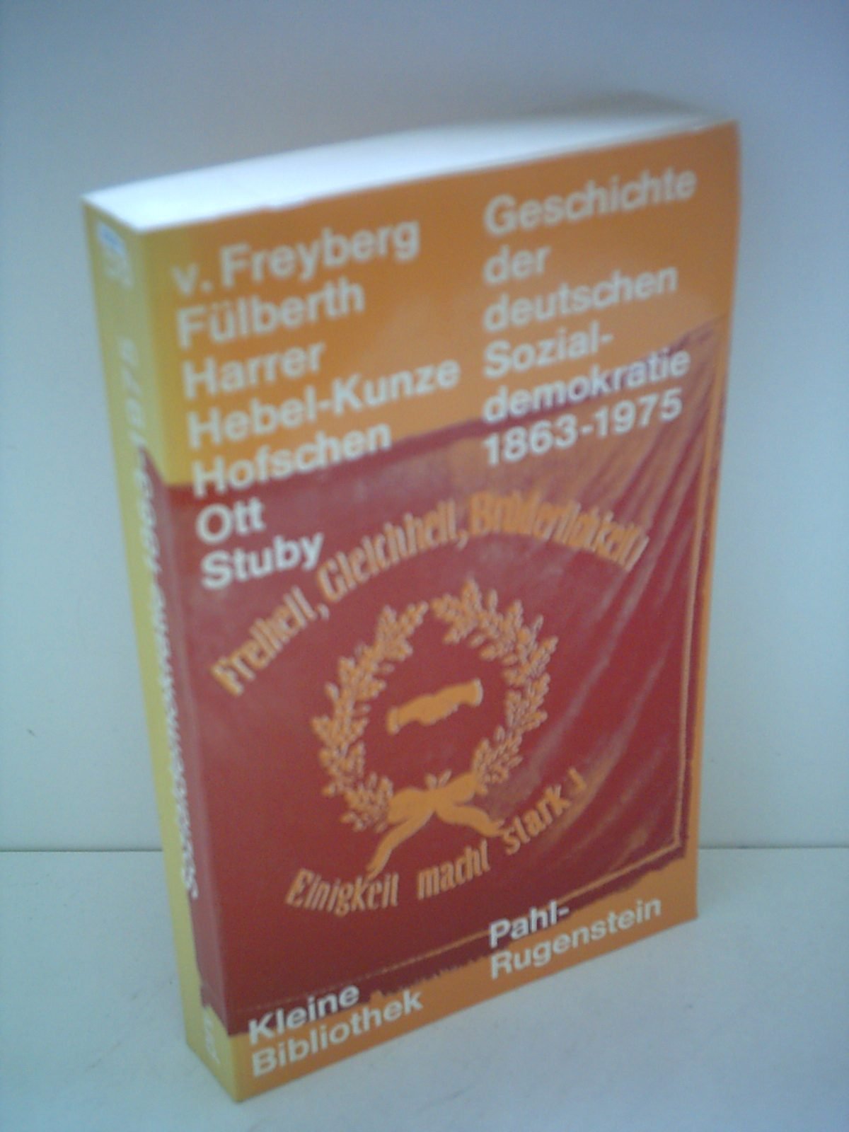 Geschichte der deutschen Sozialdemokratie 1863-1975 Politics & History