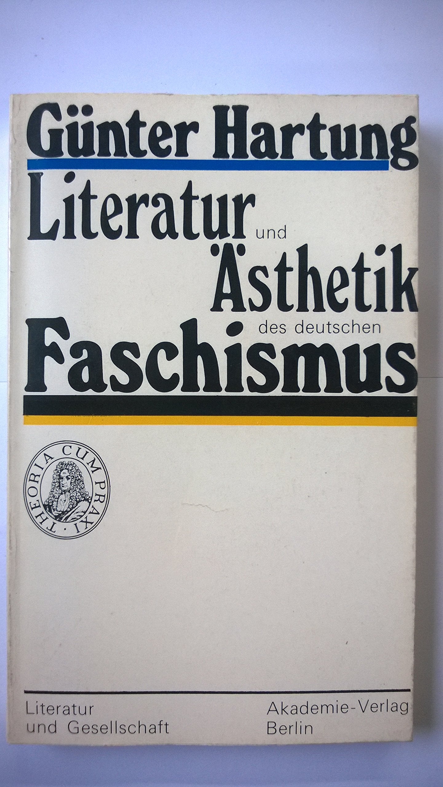 Literatur und Ästhetik des deutschen Faschismus. Drei Studien. Film, Art & Culture