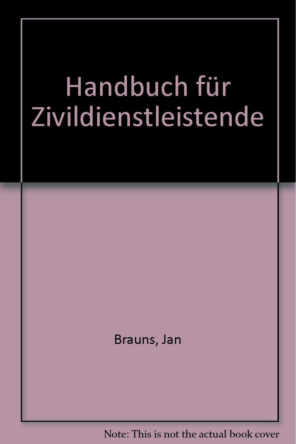 Handbuch für Zivildienstleistende German history