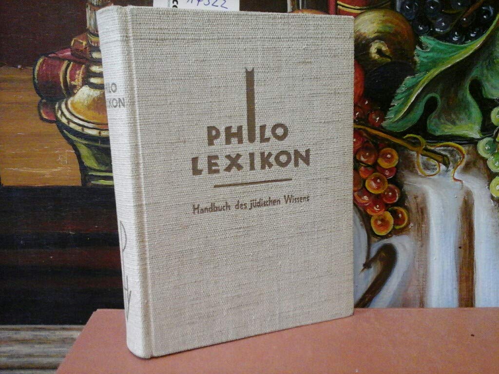 Philo-Lexikon. Handbuch des jüdischen Wissens Learning & Reference