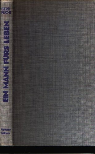 Ein Mann für's Leben : Erzählung (sehr guter Zustand) book