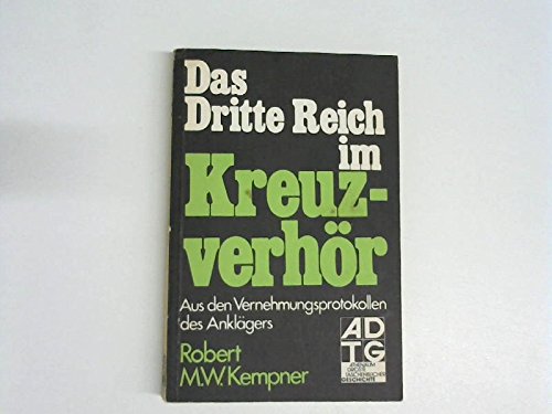 Das Dritte Reich im Kreuzverhör German history