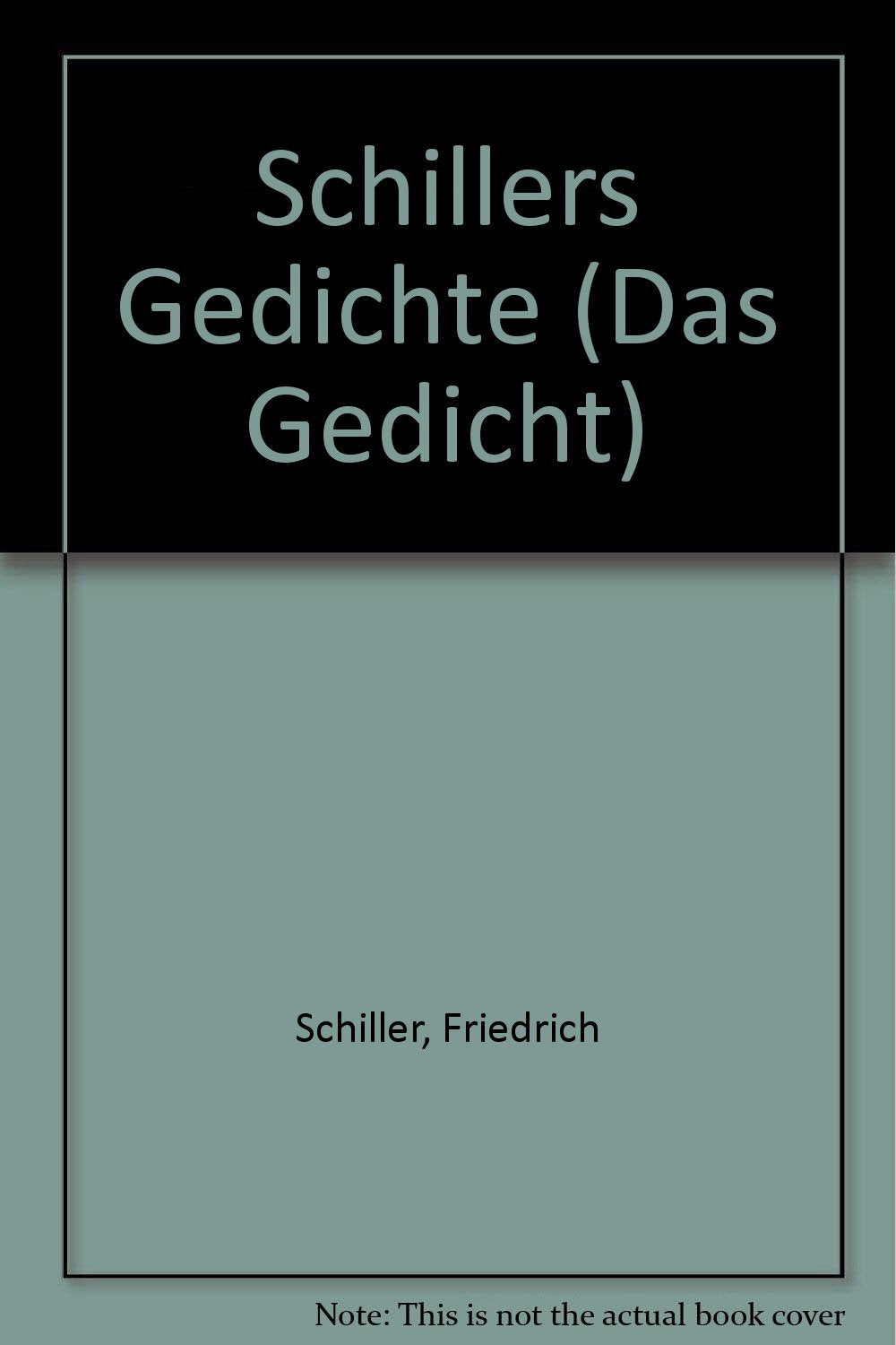 Schillers Gedichte Politics & History