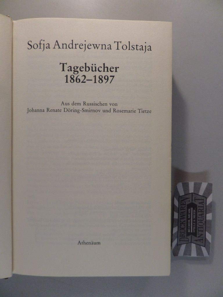 Tagebücher I. 1862 - 1897 Books