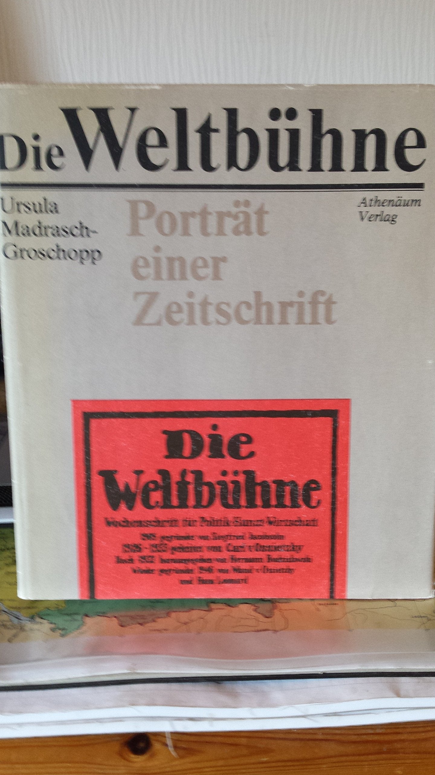 Die Weltbühne. Porträt einer Zeitschrift Media & Communication