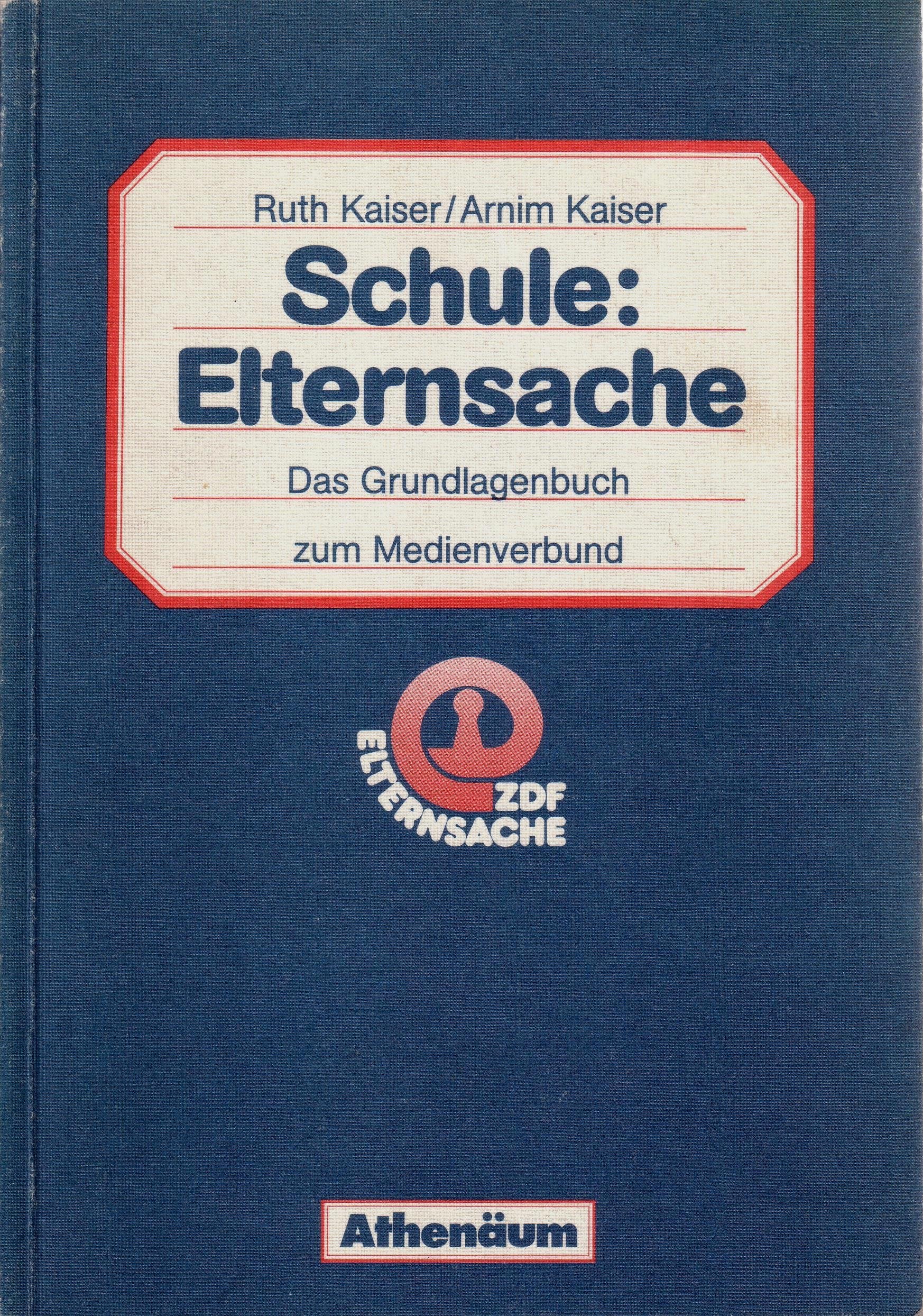 Schule: Elternsache. Das Grundlagenbuch zum Medienverbund Books