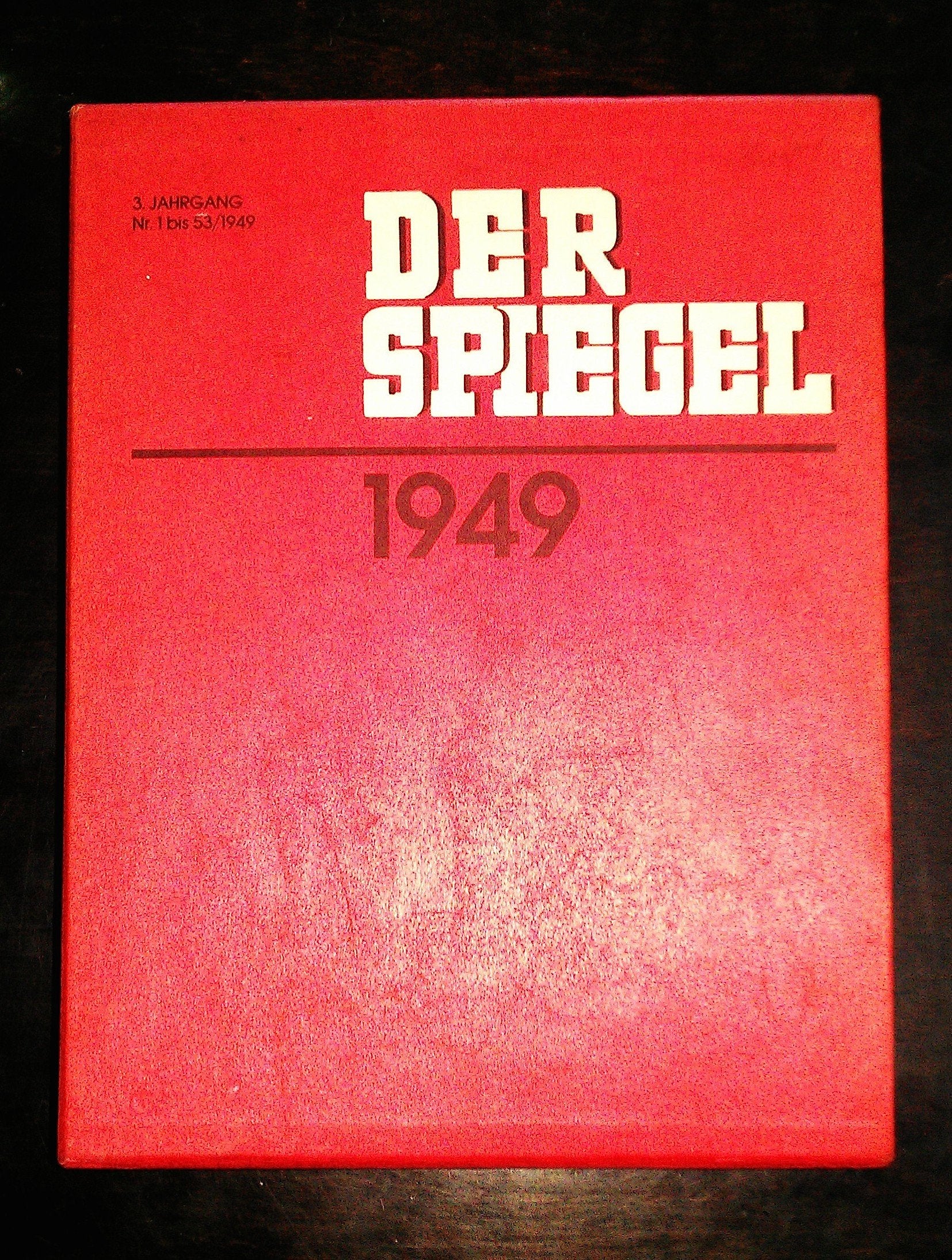 Der SPIEGEL Jahrgang III - 1949. Vollständiger Nachdruck. 2 Bände Books