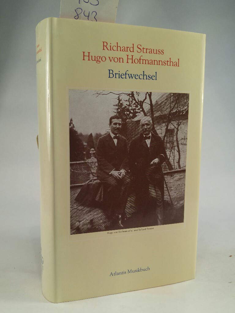 Briefwechsel. Fünfte. ergänzte Auflage. Herausgegeben von Willi Schuh. 8°, mit Phototafeln. Orig.Leinen (Hardcover) mit goldgeprägtem Rückenschild. Sauberes frisches Exemplar. - 750 S. (pages) Books