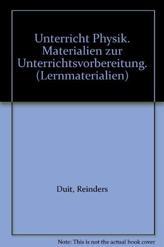 Unterricht Physik: Materialien zur Unterrichtsvorbereitung Education & Training
