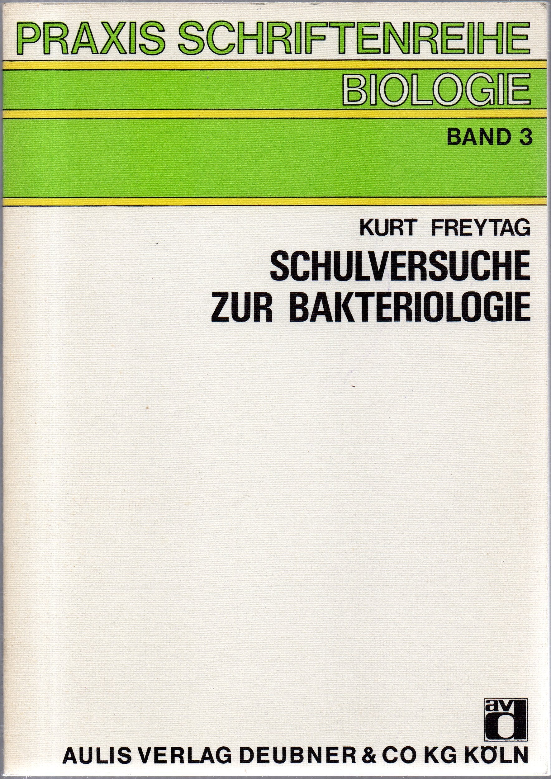 Schulversuche zur Bakteriologie Education & Training