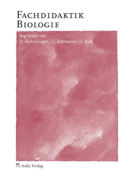 Biologie allgemein / Fachdidaktik Biologie Education & Training