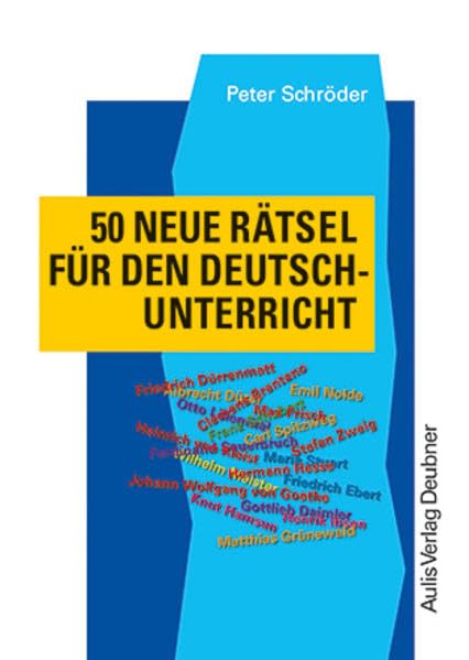 Kopiervorlagen Deutsch / 50 neue Rätsel für den Deutschunterricht Learning & Reference