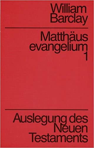 Matthäusevangelium Band 1. Auslegung des Neuen Testaments book