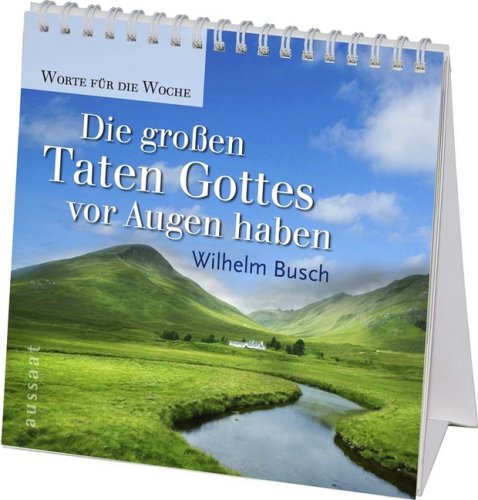Die großen Taten Gottes vor Augen haben. book