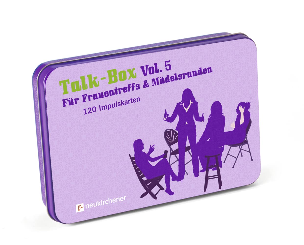 Talk-Box Vol. 5 - Für Frauentreffs & Mädelsrunden. 120 Impulskarten Business, Finance & Career